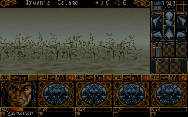 Ishar II - Messengers of Doom atari screenshot
